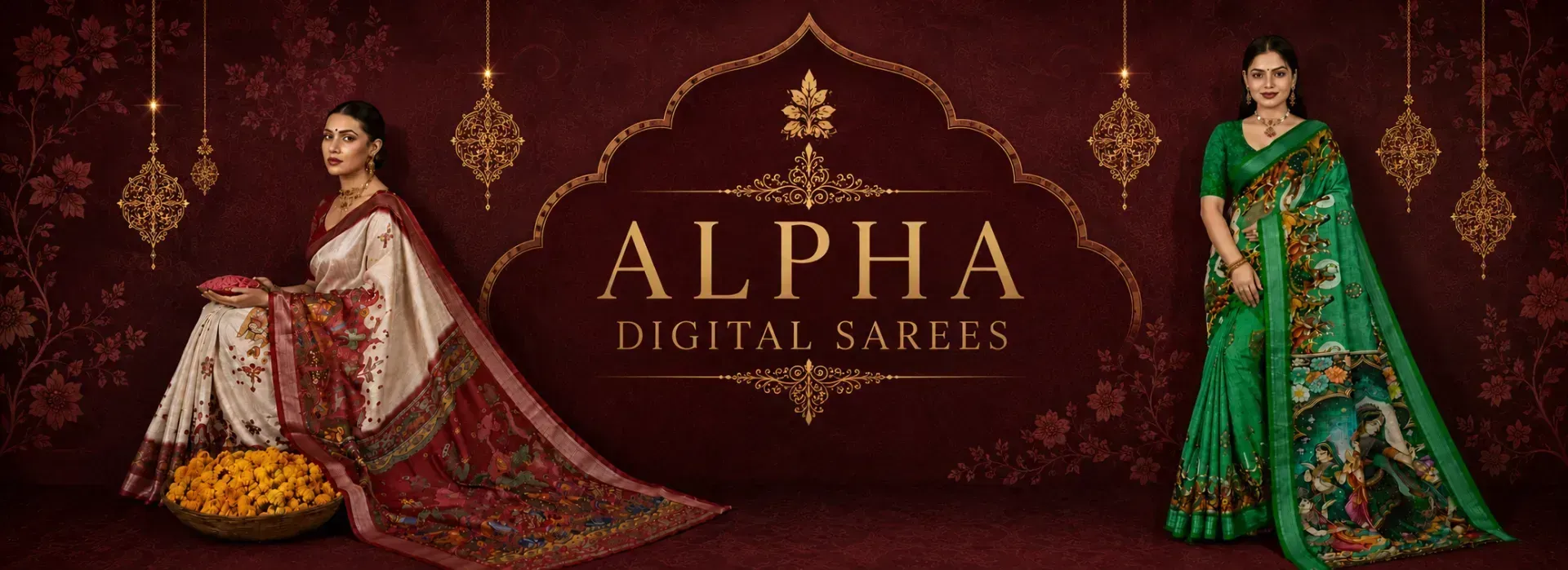 Alpha Digital Saree Collection