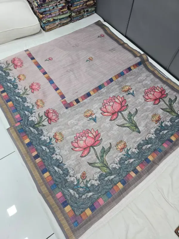 LINEN GOLD PIPEING 